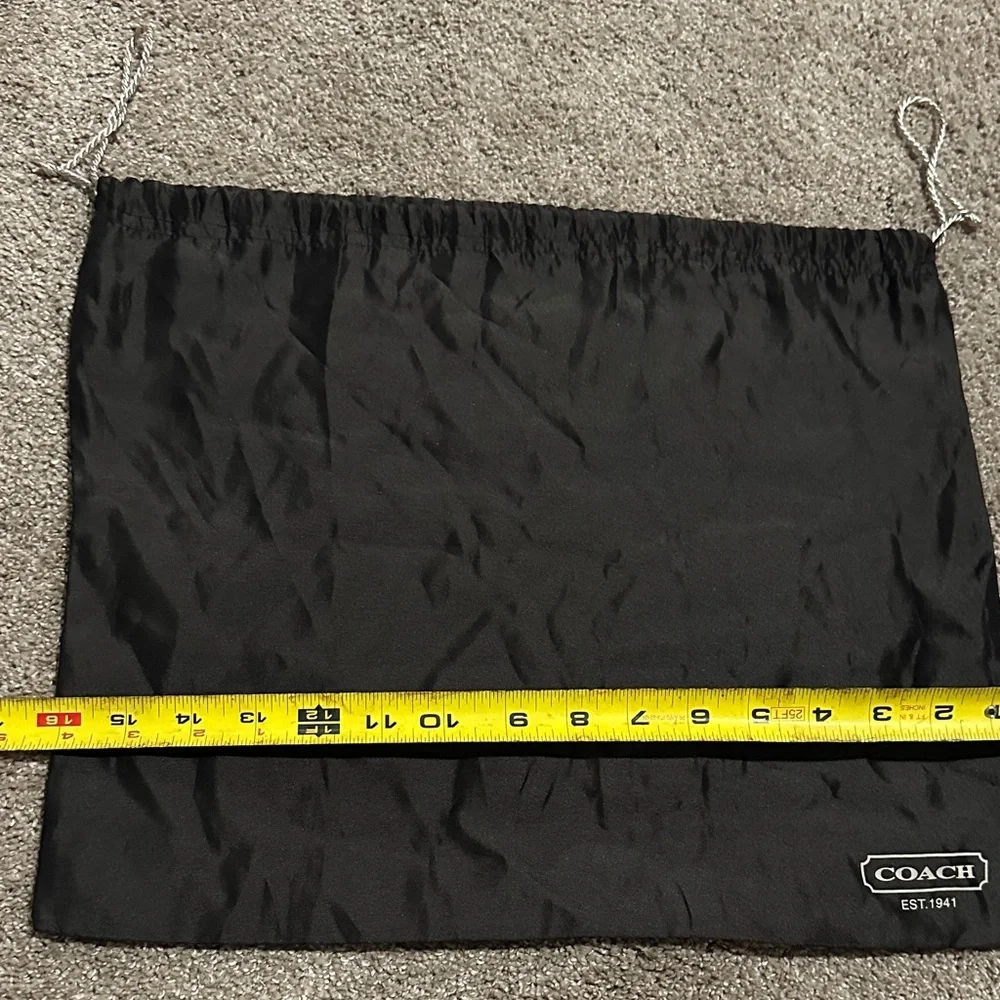 Coach Classic Black Storage Bag